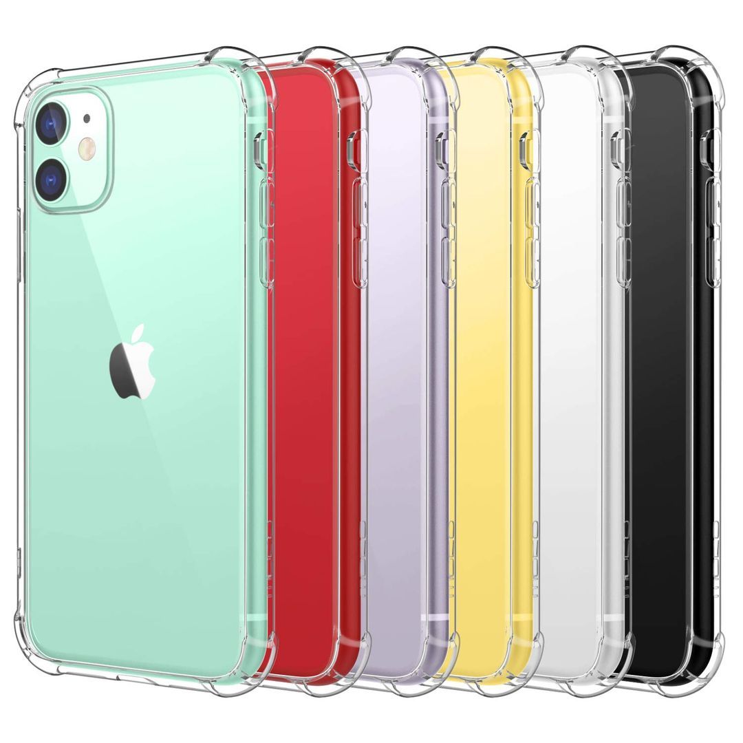 Shockproof Tough Gel Clear Case Cover For Apple Iphone Pro X